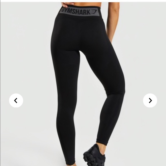 Gymshark Pants - Black High Waisted Flex